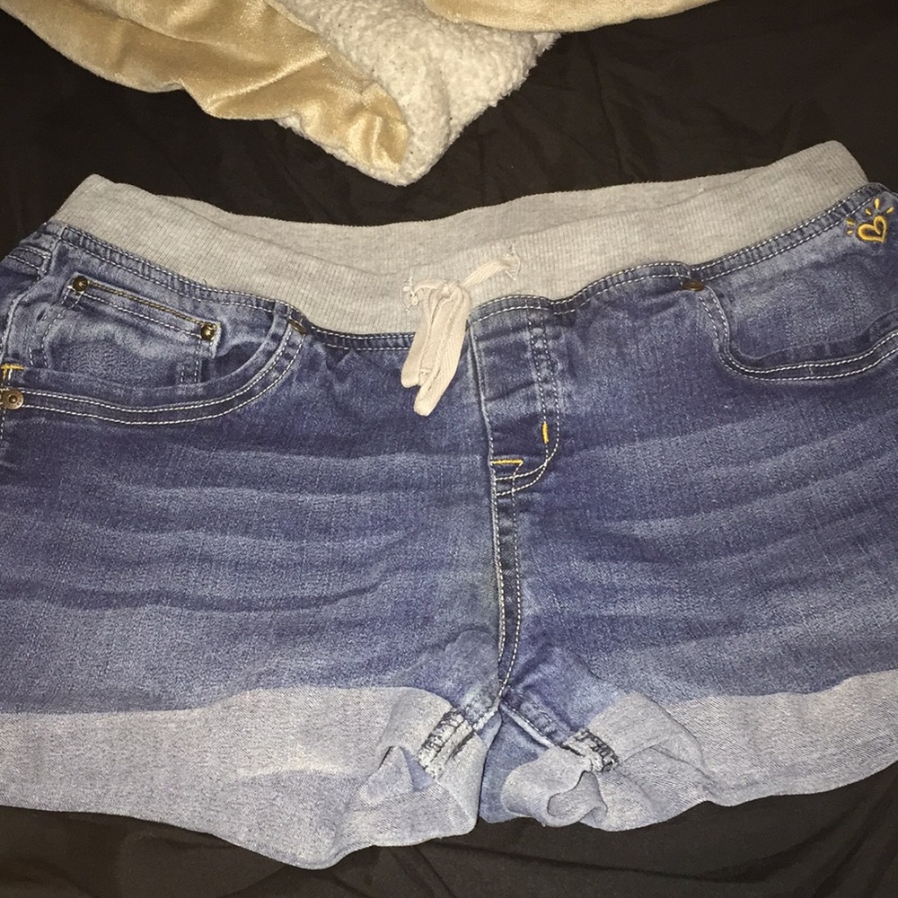 Blue jeans shorts